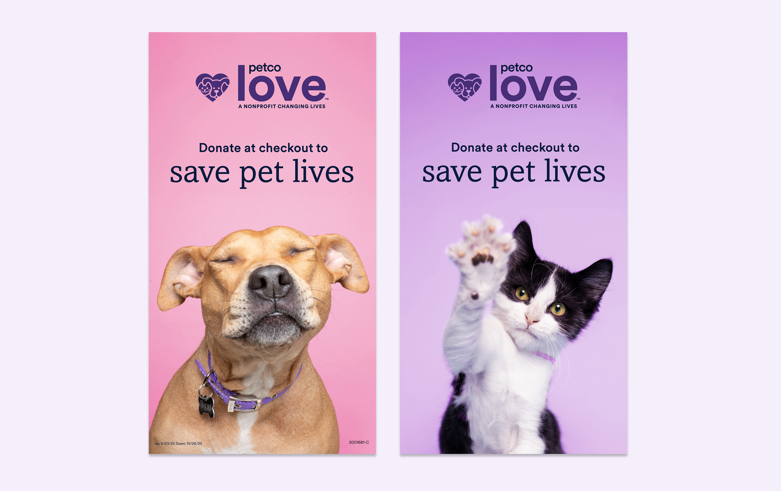 Petco Love Brand Refresh Signage